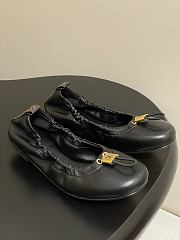 Kitlife Louis Vuitton 25S Nolita Ballet Flat Shoes Black - 2