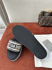 Kitlife Dior Dway Platform Slides Black - 6