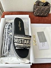 Kitlife Dior Dway Platform Slides Black - 4