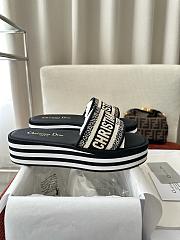 Kitlife Dior Dway Platform Slides Black - 2