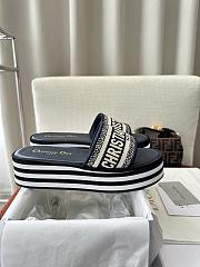 Kitlife Dior Dway Platform Slides Deep Blue - 6