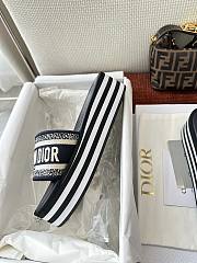 Kitlife Dior Dway Platform Slides Deep Blue - 4