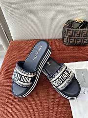 Kitlife Dior Dway Platform Slides Deep Blue - 3