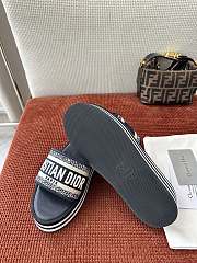Kitlife Dior Dway Platform Slides Deep Blue - 2