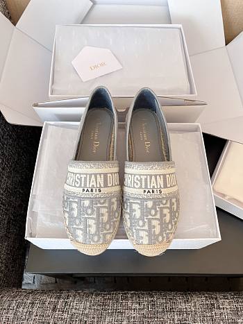 Kitlife Dior Granville Espadrille Grey Oblique