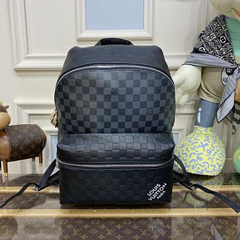 Kitlife Louis Vuitton Discovery PM Backpack Black Graphite N40436 30x40x20cm 