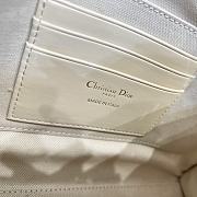 Kitlife Dior 30 Montaigne Clutch White & Light Blue 26x20x5.5cm - 4