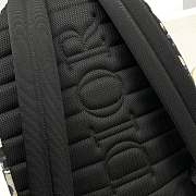 Kitlife Dior Backpack Beige and Blue Oblique 30x42x15cm - 3