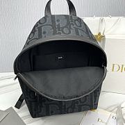 Kitlife Dior Backpack Black Oblique 30x42x15cm - 3