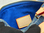 Kitlife Louis Vuitton Nano Speedy Bag Denim Blue Monogram M82950 16x10x7.5cm - 3