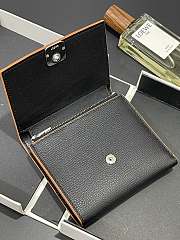 Kitlife Loewe Short Fold Wallet Black 10x11cm - 6