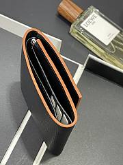 Kitlife Loewe Short Fold Wallet Black 10x11cm - 4