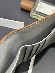 Kitlife Loewe Short Fold Wallet Grey 10x11cm - 6