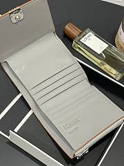 Kitlife Loewe Short Fold Wallet Grey 10x11cm - 5