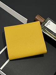 Kitlife Loewe Short Fold Wallet Yellow 10x11cm - 2