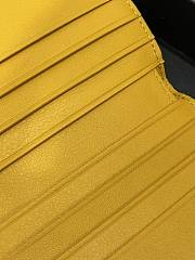 Kitlife Loewe Short Fold Wallet Yellow 10x11cm - 4