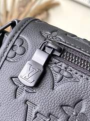Kitlife Louis Vuitton Pulse Messenger Bag Black Monogram Shadow M14874 26.6x17x11cm - 5