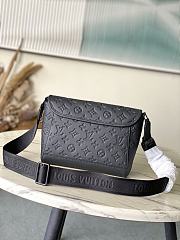 Kitlife Louis Vuitton Pulse Messenger Bag Black Monogram Shadow M14874 26.6x17x11cm - 3