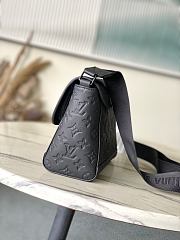 Kitlife Louis Vuitton Pulse Messenger Bag Black Monogram Shadow M14874 26.6x17x11cm - 2