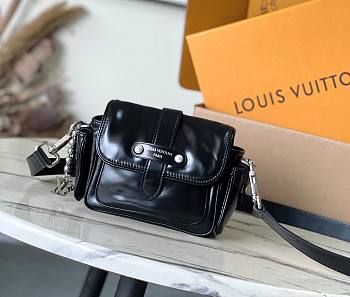 Kitlife Louis Vuitton Cargo Mini Bag Black M13989 23x14x10cm