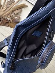 Kitlife Louis Vuitton Duo Slingbag Dark Blue M24467 20x42x6cm - 5