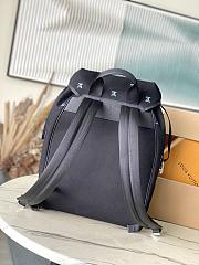 Kitlife Louis Vuitton Montsouris Backpack Black & Gradient Blue M14135 32x40x19cm - 6