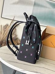 Kitlife Louis Vuitton Montsouris Backpack Black & Gradient Blue M14135 32x40x19cm - 2