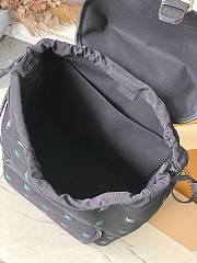 Kitlife Louis Vuitton Montsouris Backpack Black & Gradient Blue M14135 32x40x19cm - 4