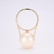 Kitlife Chanell Pearl Ball Evening Bag with Metal Handle - Chic and Timeless AS5706 - 1