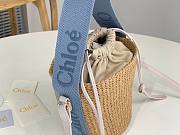 Kitlife Chloe Small Woody Basket Bag Blue 17x16x16cm - 2