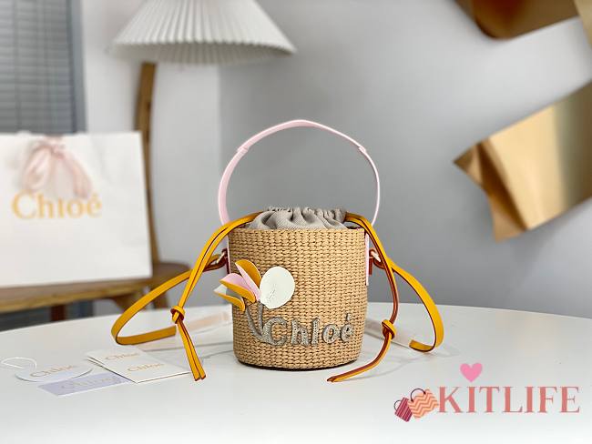 Kitlife Chloe x Mifuko Small Bucket Bag 17x16x16cm - 1