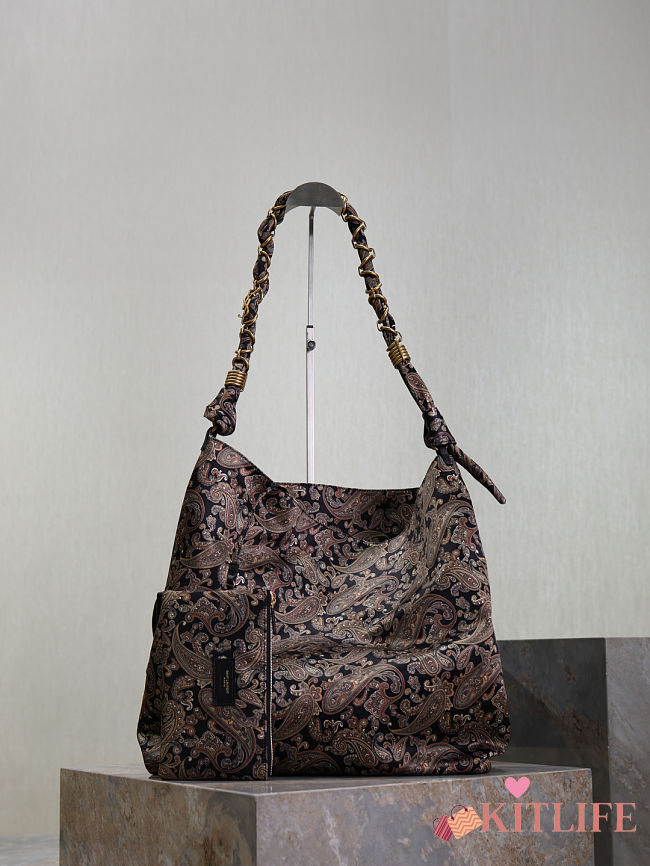 Kitlife Saint Laurent Amalia Jacquard Bag 834750 40×50×1cm - 1