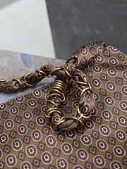Kitlife Saint Laurent Amalia Jacquard Bag Brown 834750 40×50×1cm - 4