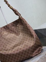Kitlife Saint Laurent Amalia Jacquard Bag Brown 834750 40×50×1cm - 3