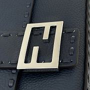 Kitlife Fendi Baguette Selleria Bag in Black 28x6.5x15cm - 5