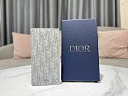 Kitlife Dior Grey Oblique Galaxy Long Wallet 18.8x9x2cm - 1