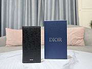 Kitlife Dior Black Oblique Galaxy Long Wallet 18.8x9x2cm - 1