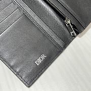Kitlife Dior Black Oblique Galaxy Long Wallet 18.8x9x2cm - 2