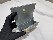 Kitlife Dior 30 Montaigne Glycine Wallet Grey 11x7.5x2.5cm - 5