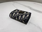 Kitlife Dior 30 Montaigne Glycine Wallet Blue 11x7.5x2.5cm - 4