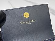 Kitlife Dior 30 Montaigne Glycine Wallet Blue 11x7.5x2.5cm - 3