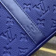 Kitlife Louis Vuitton Keepall Bandoulière 35 Bag Blue M11691 34x21x16cm - 6