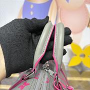 Kitlife Louis Vuitton Keepall Bandoulière 35 Bag Grey & Pink M15023 34x21x16cm - 6