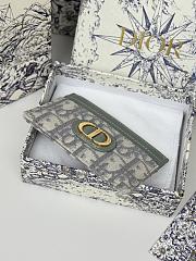 Kitlife Dior 30 Montaigne Card Holder Grey Oblique 10x7.5x0.5cm - 3