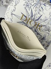 Kitlife Dior 30 Montaigne Card Holder Light Blue Oblique 10x7.5x0.5cm - 4