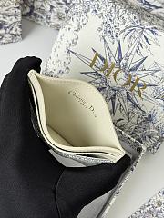 Kitlife Dior 30 Montaigne Card Holder Light Blue Oblique 10x7.5x0.5cm - 3