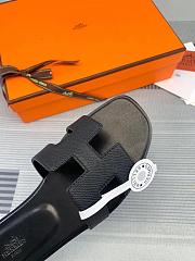 Kitlife Hermes Oran Sandals in Black - 5