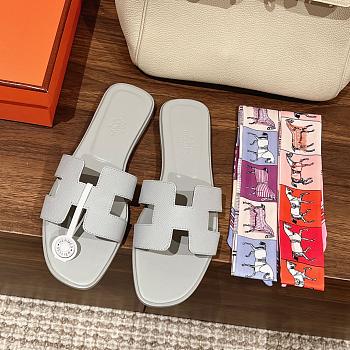 Kitlife Hermes Oran Sandals in White