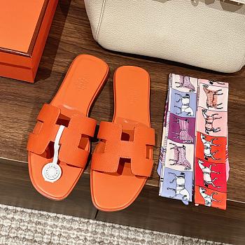 Kitlife Hermes Oran Sandals in Orange