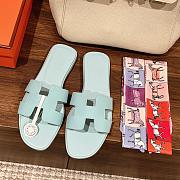 Kitlife Hermes Oran Sandals in Light Blue - 1